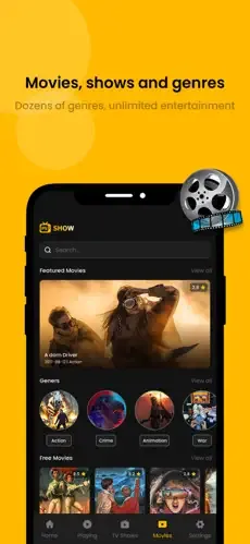 sony-tv-65 Movies and shows
